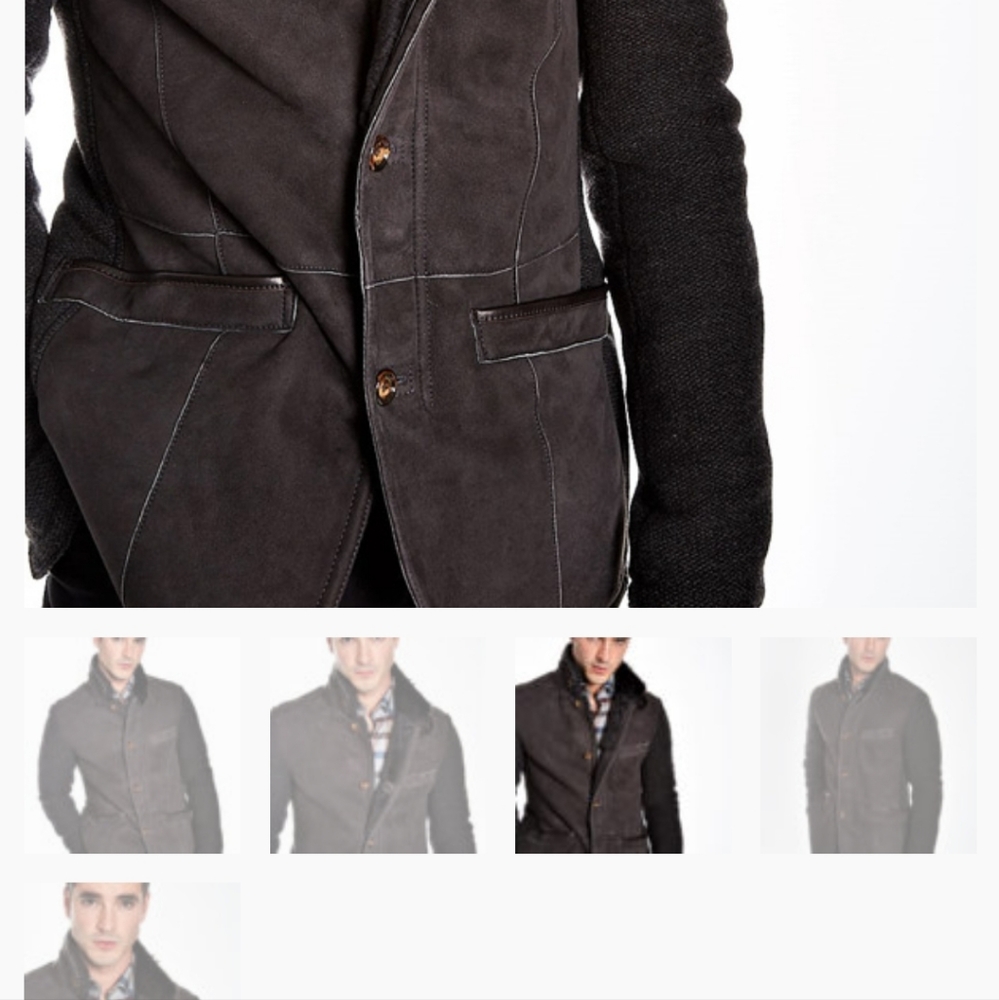 Mens GIMOS sherling jacket